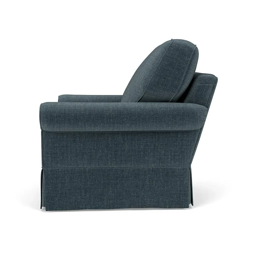 Armchair - Teal, Eco Chenille