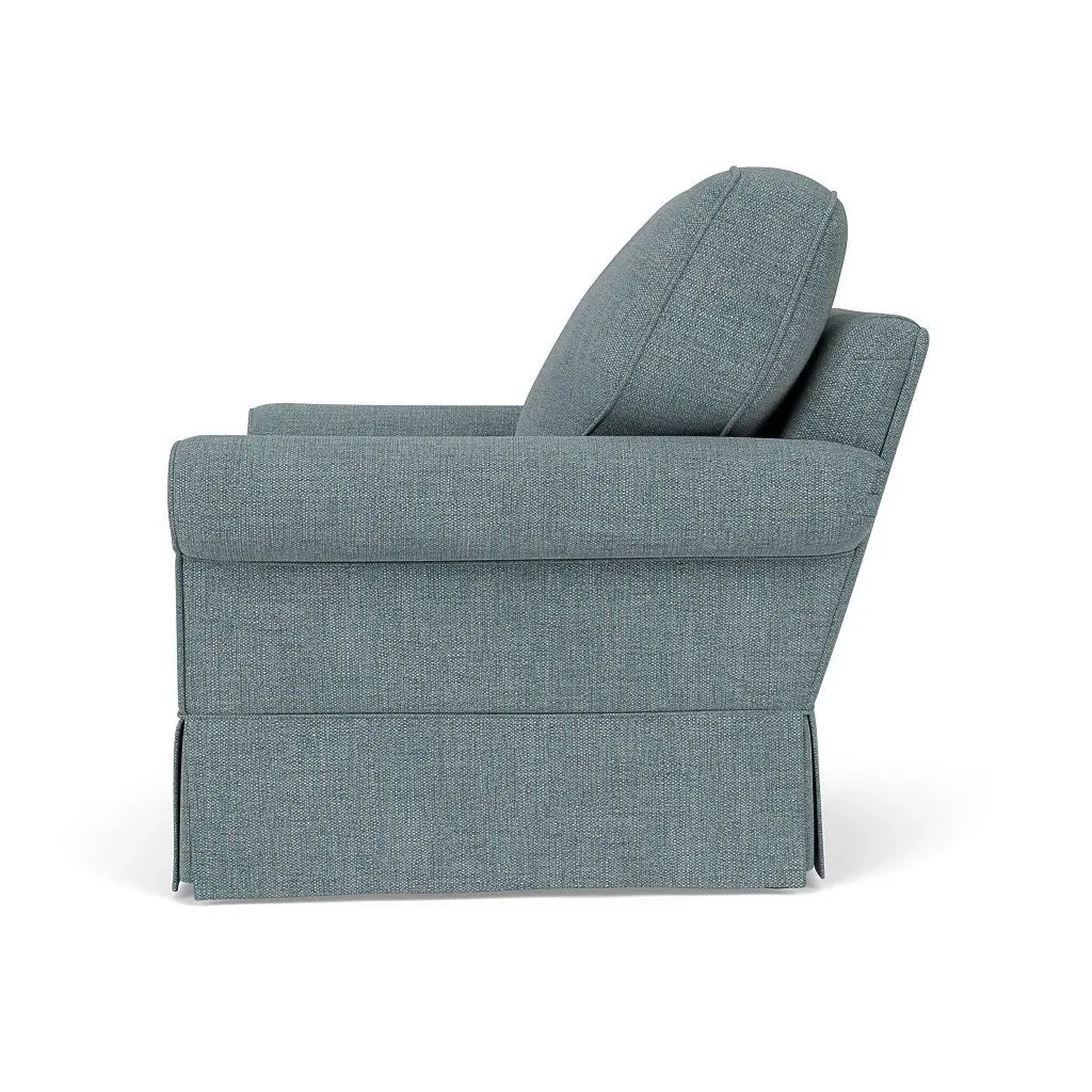 Armchair - Teal, Rustic Weave