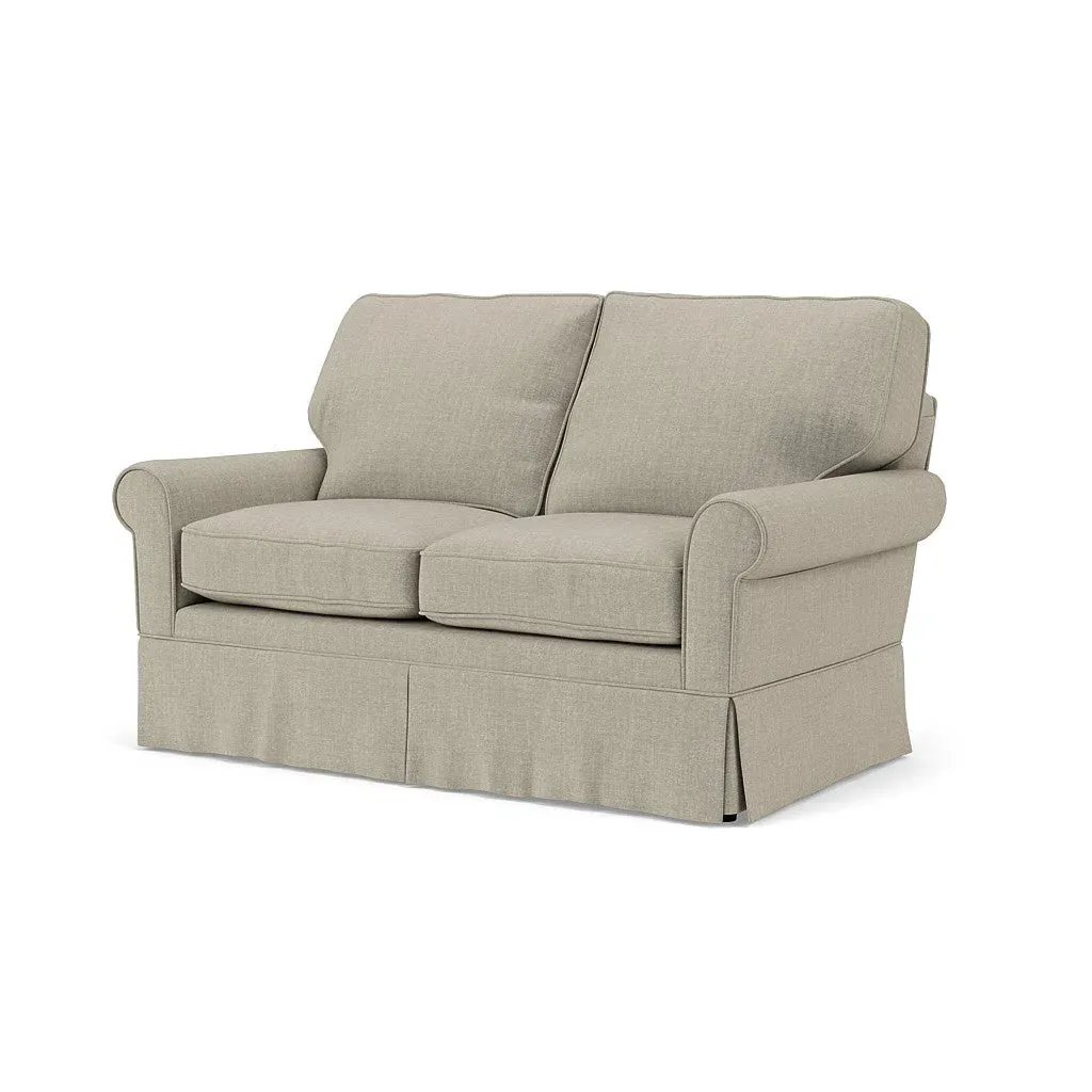 Dawson Large 2-Seater Sofa - Natural, Eco Chenille
