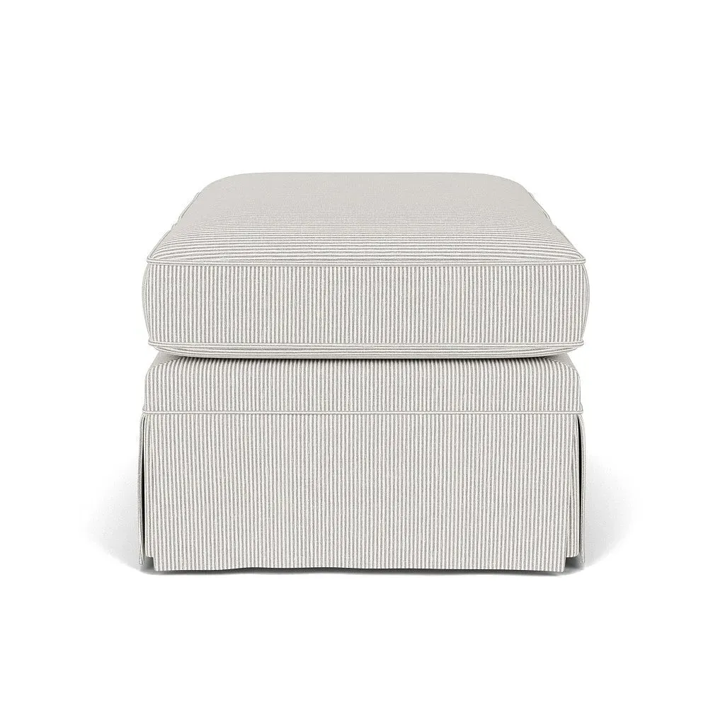 Dawson Foot Stool - Grey