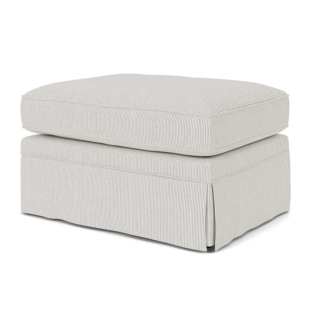 Dawson Foot Stool - Grey