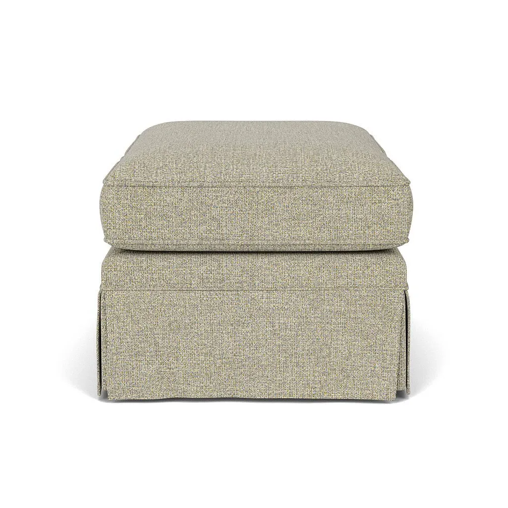 Dawson Foot Stool - Lichen, Aquaclean Oxford