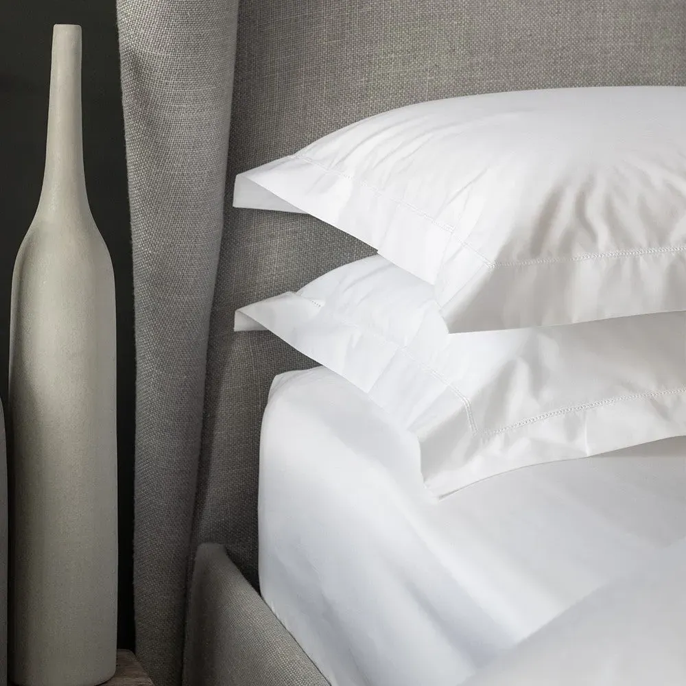 400TC Sateen King Deep Fitted Sheet - Egyptian Cotton