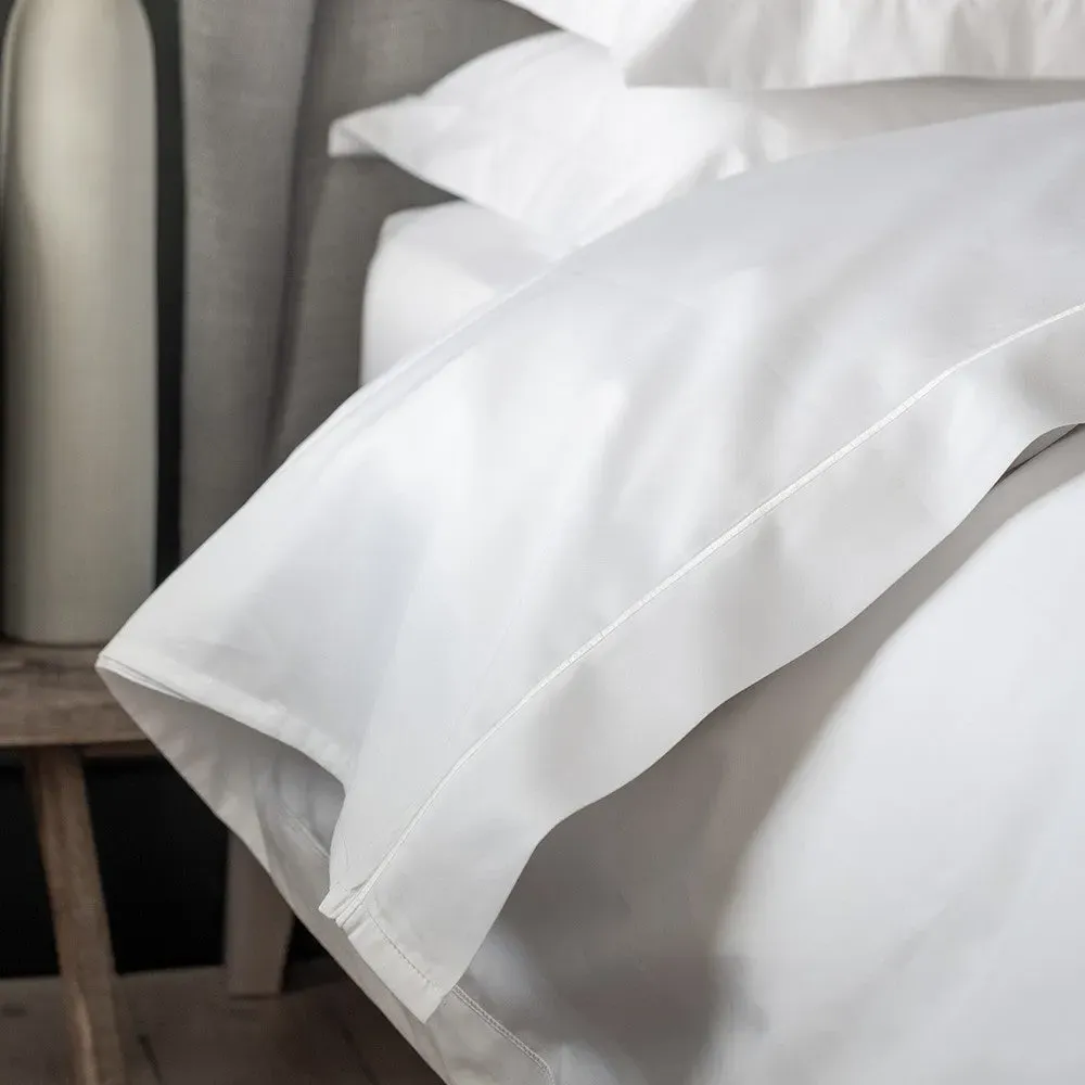 400TC Sateen Single Flat Sheet - Egyptian Cotton image
