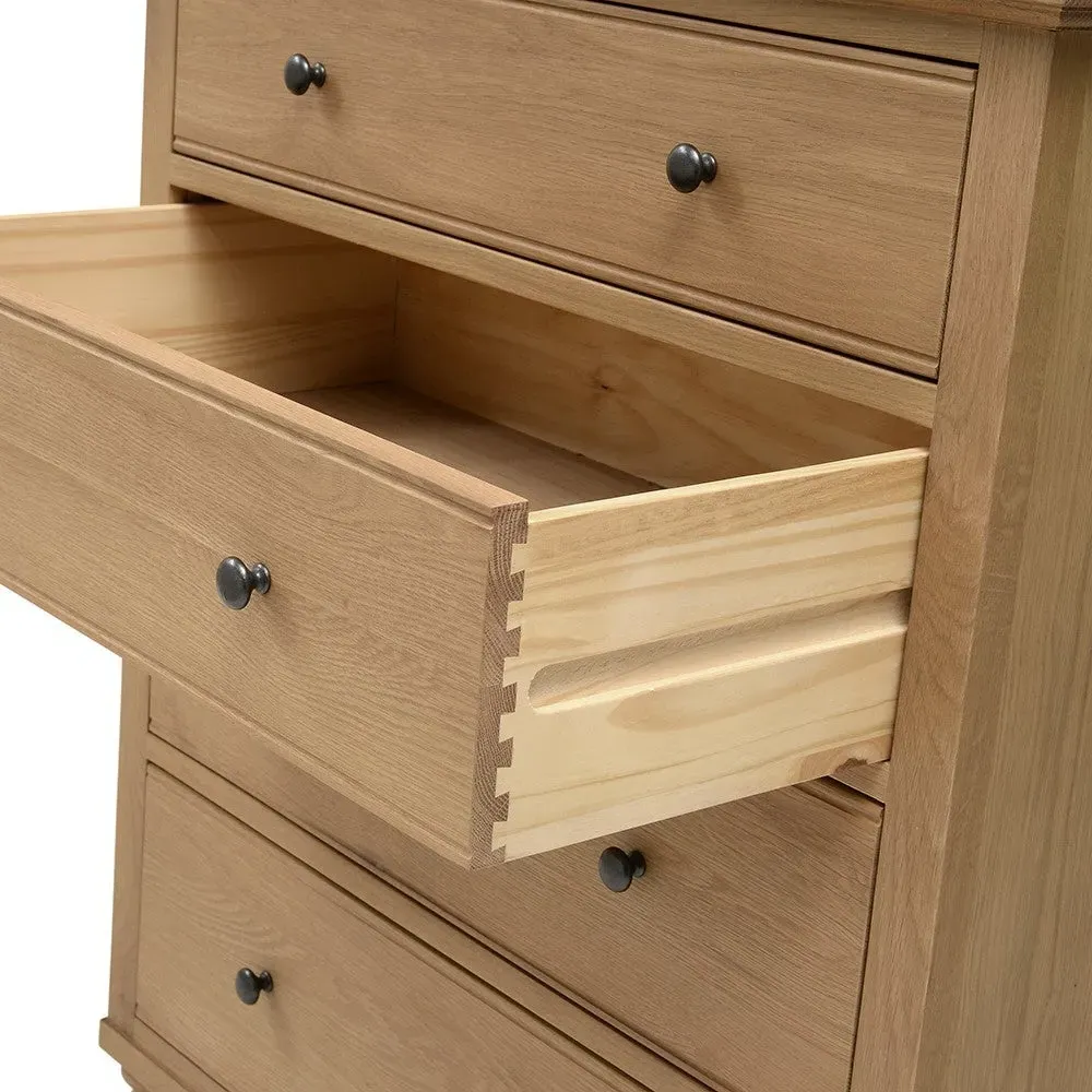 4 Drawer Chest - Oak