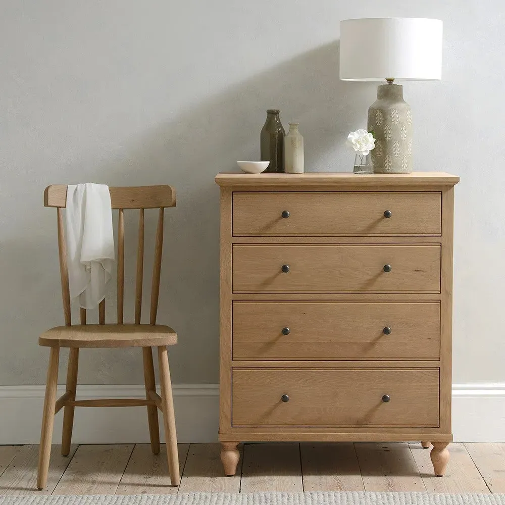4 Drawer Chest - Oak