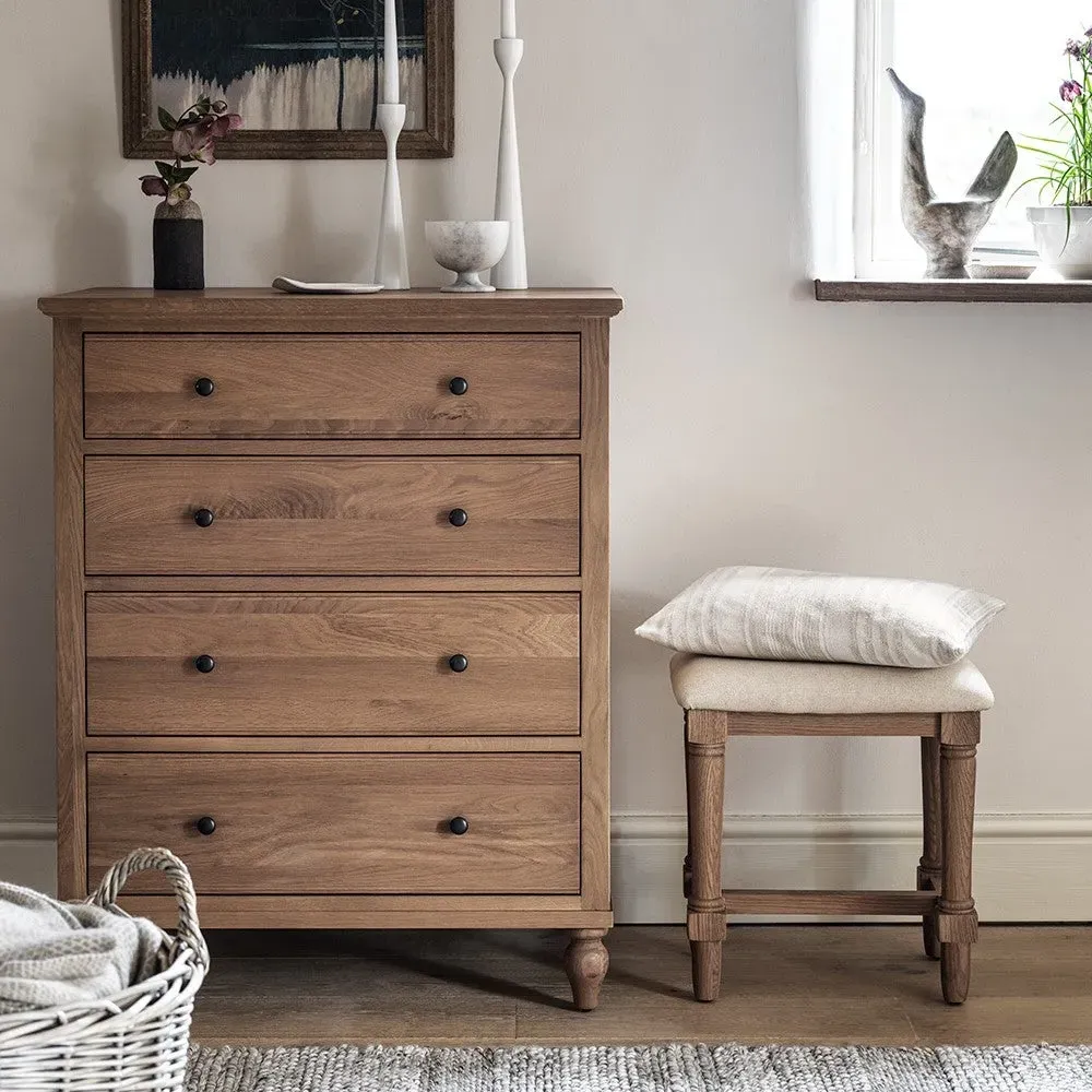 4 Drawer Chest - Oak image