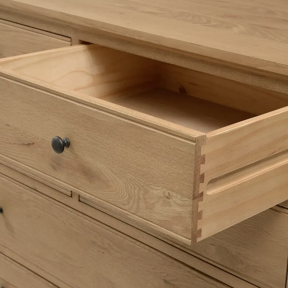 7 Drawer Chest - Oak