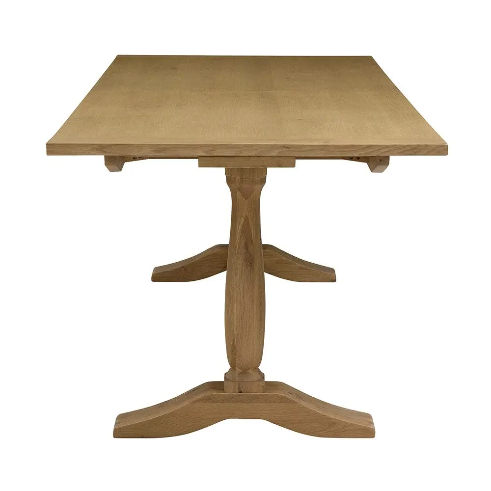 8-10 Seater Extending Dining Table - Oak