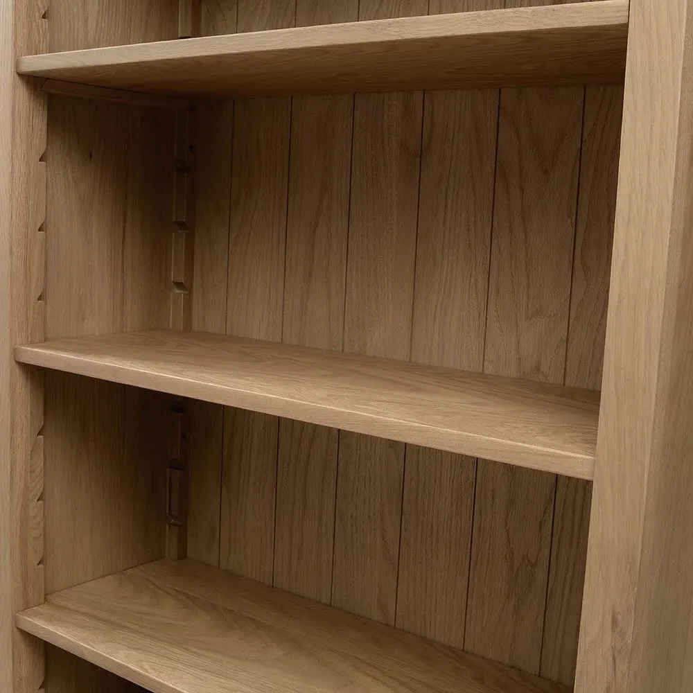 Elkstone Alcove Display Cabinet - Oak