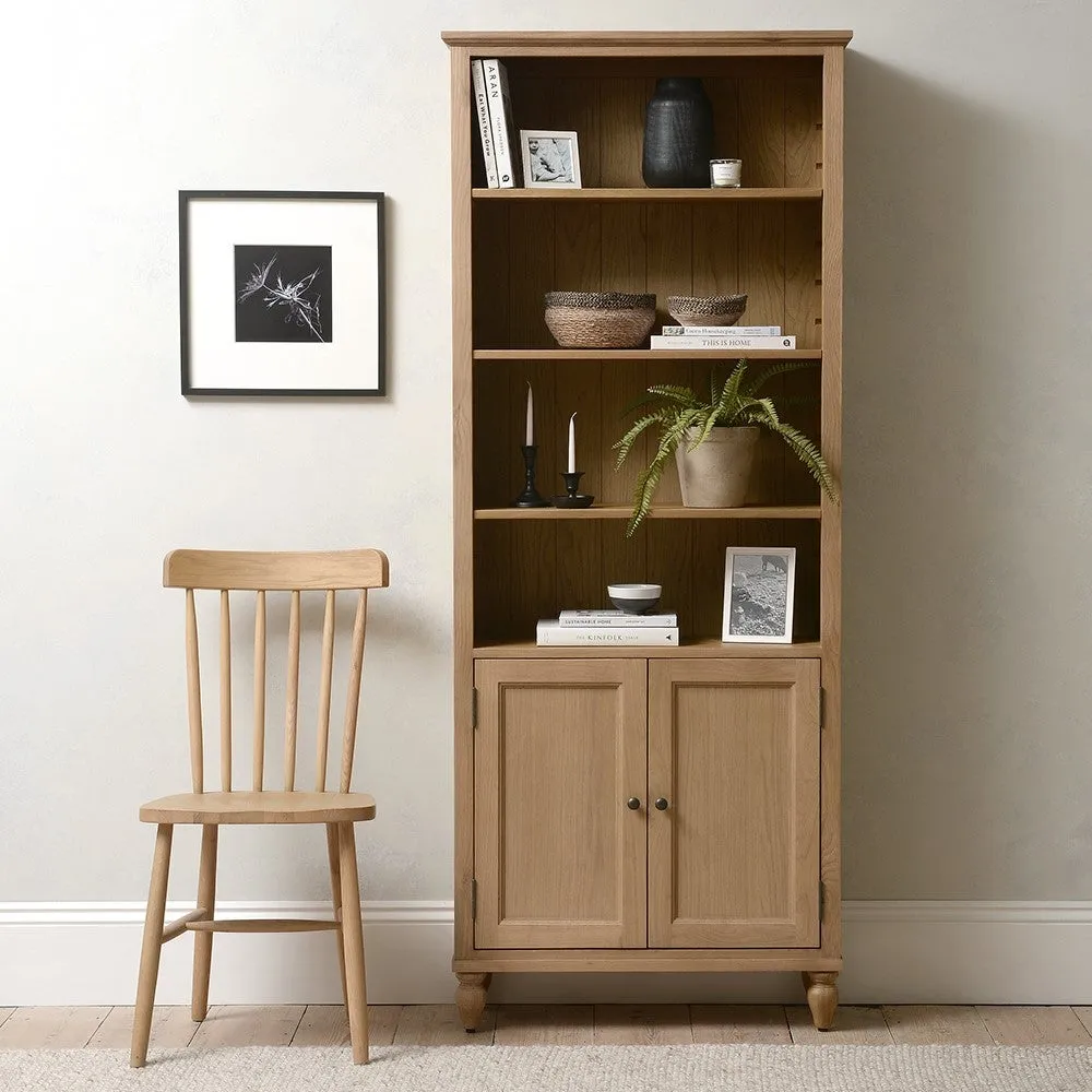 Elkstone Alcove Display Cabinet - Oak