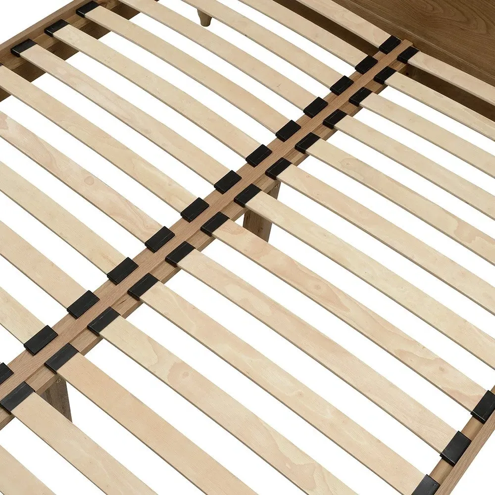 Elkstone King Size Bed Frame - Mellow Oak