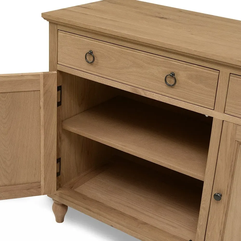 Elkstone Large Sideboard - Oak