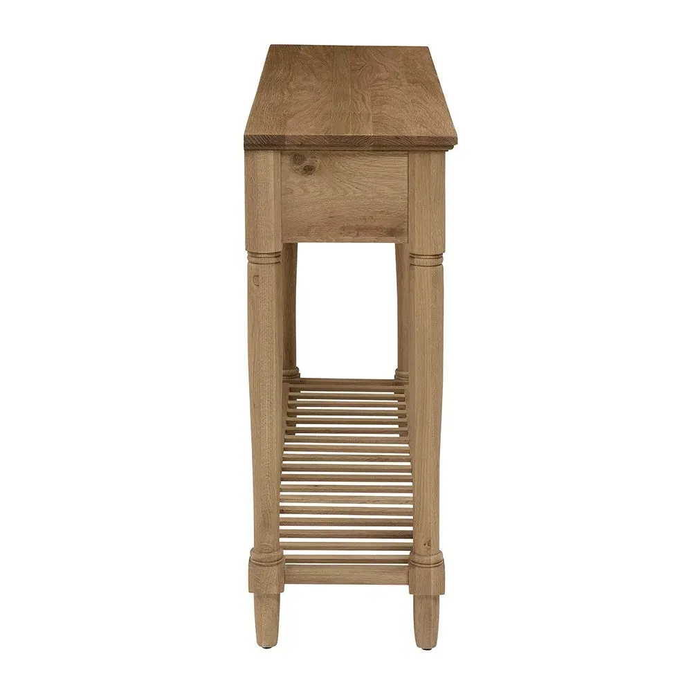 Elkstone Mellow Oak Console Table