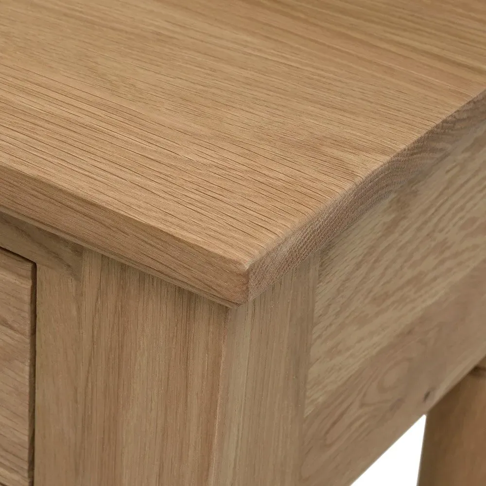 Elkstone Mellow Oak Console Table