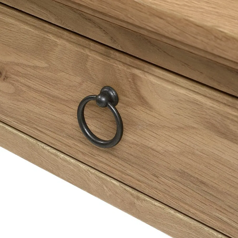 Elkstone Mellow Oak Console Table