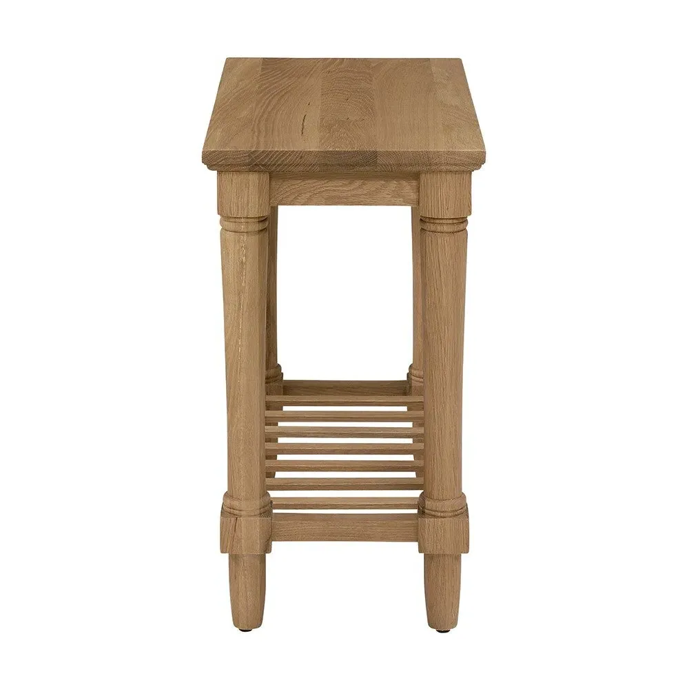 Elkstone Mellow Oak Sofa Table - Oak