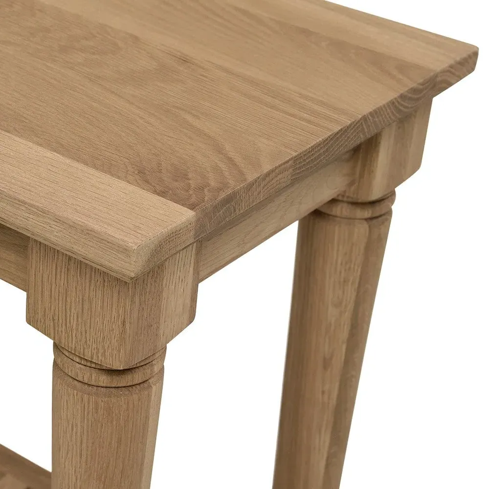 Elkstone Mellow Oak Sofa Table - Oak