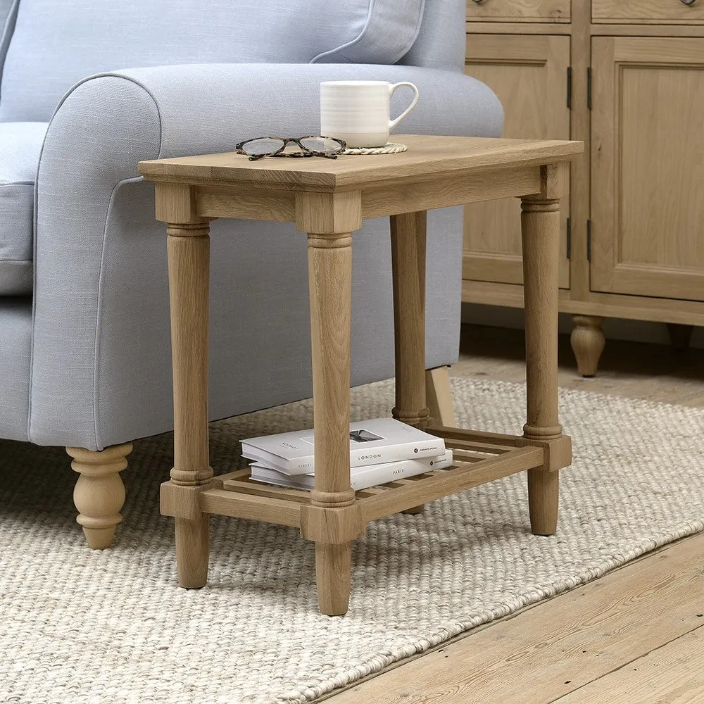 Elkstone Mellow Oak Sofa Table - Oak
