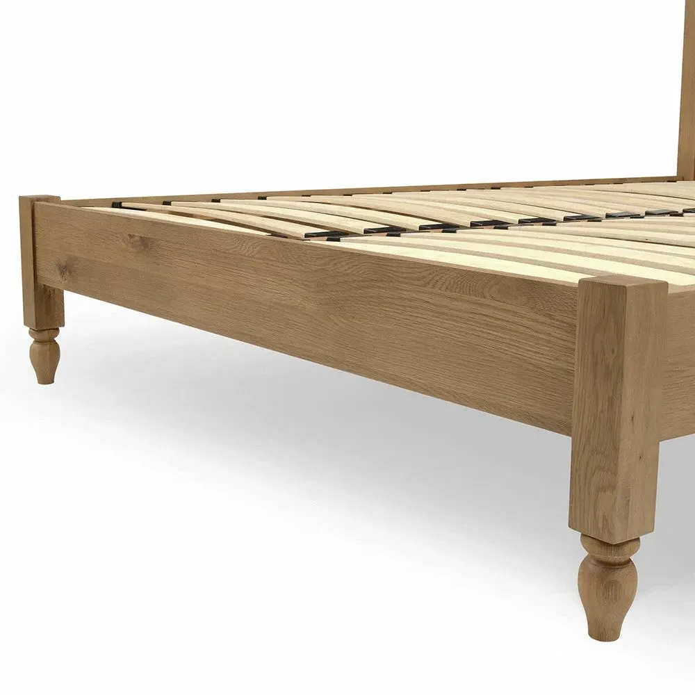 Elkstone Mellow Oak Super King Bed Frame - Oak