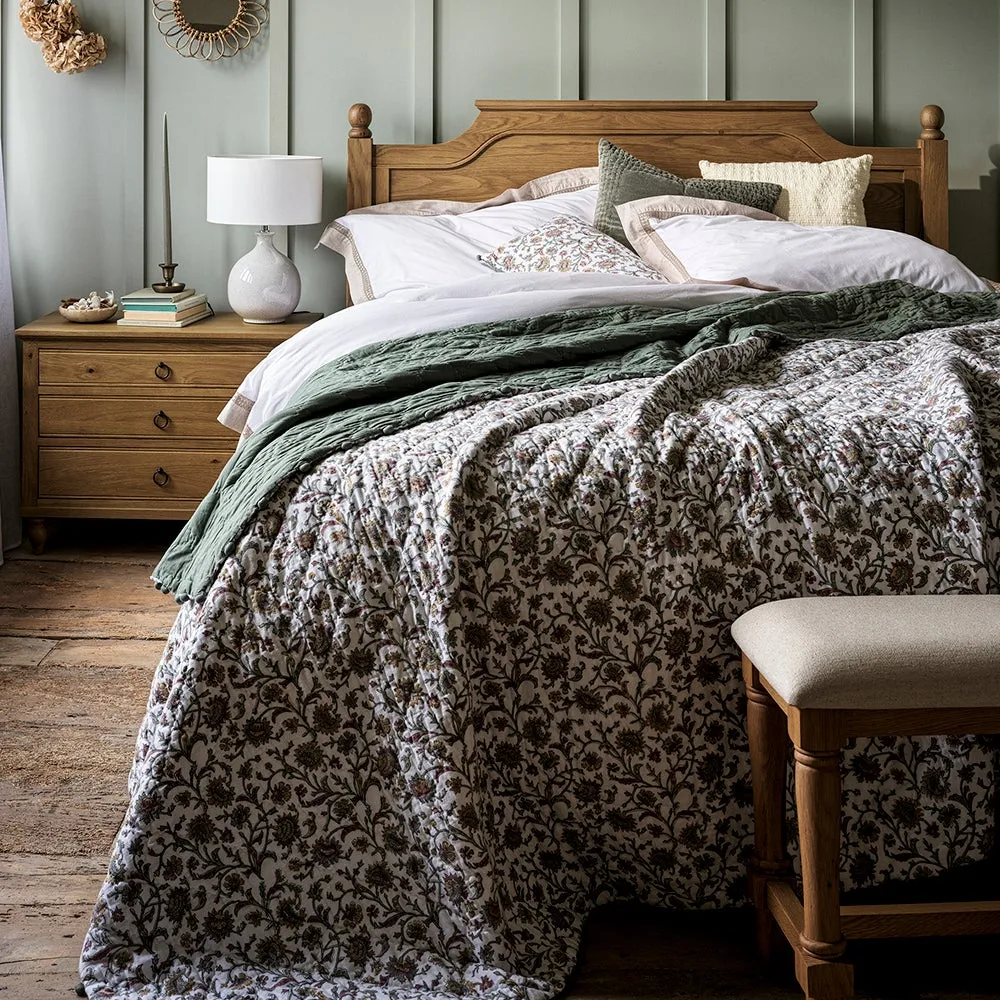 Elkstone Mellow Oak Super King Bed Frame - Oak