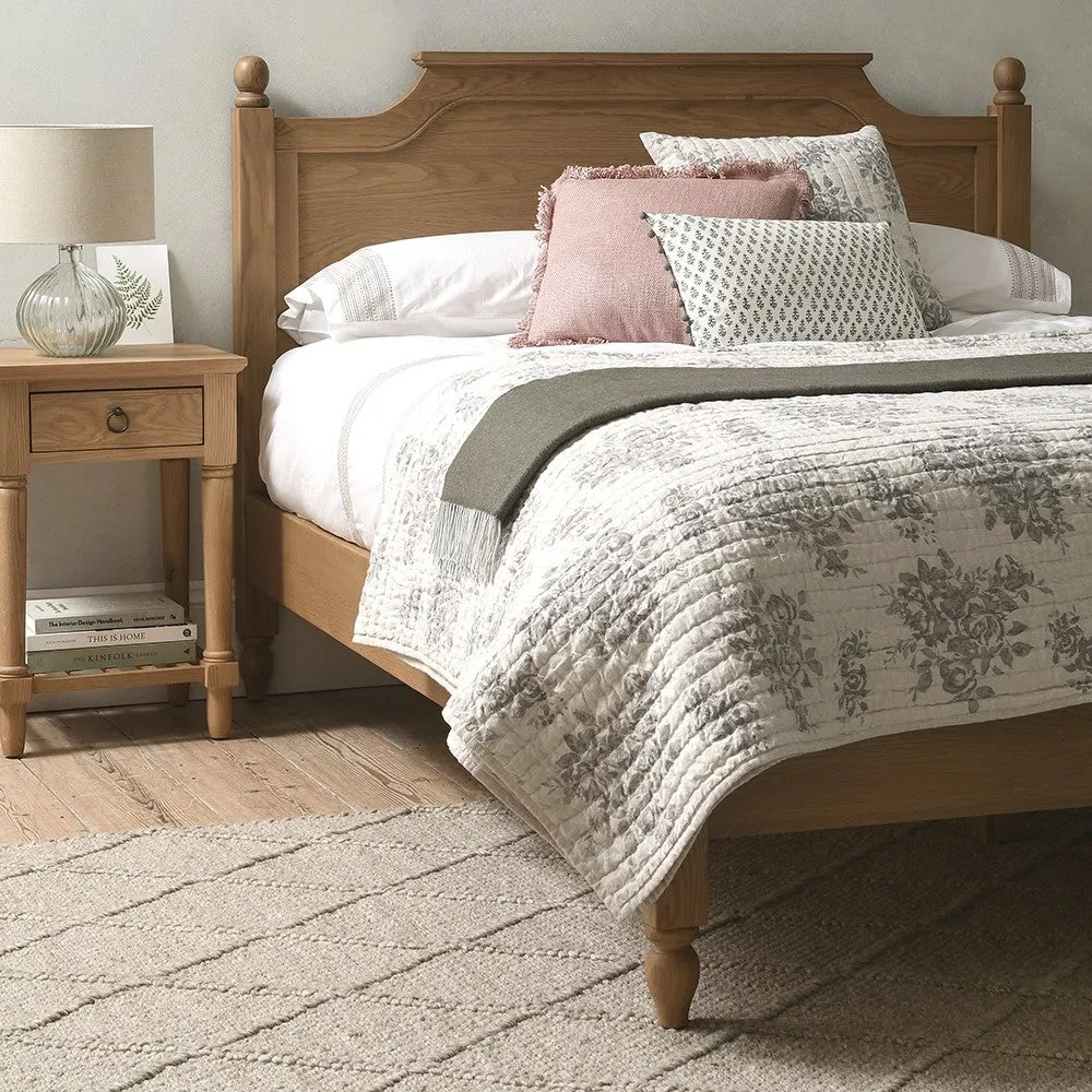 Elkstone Mellow Oak Super King Bed Frame - Oak image