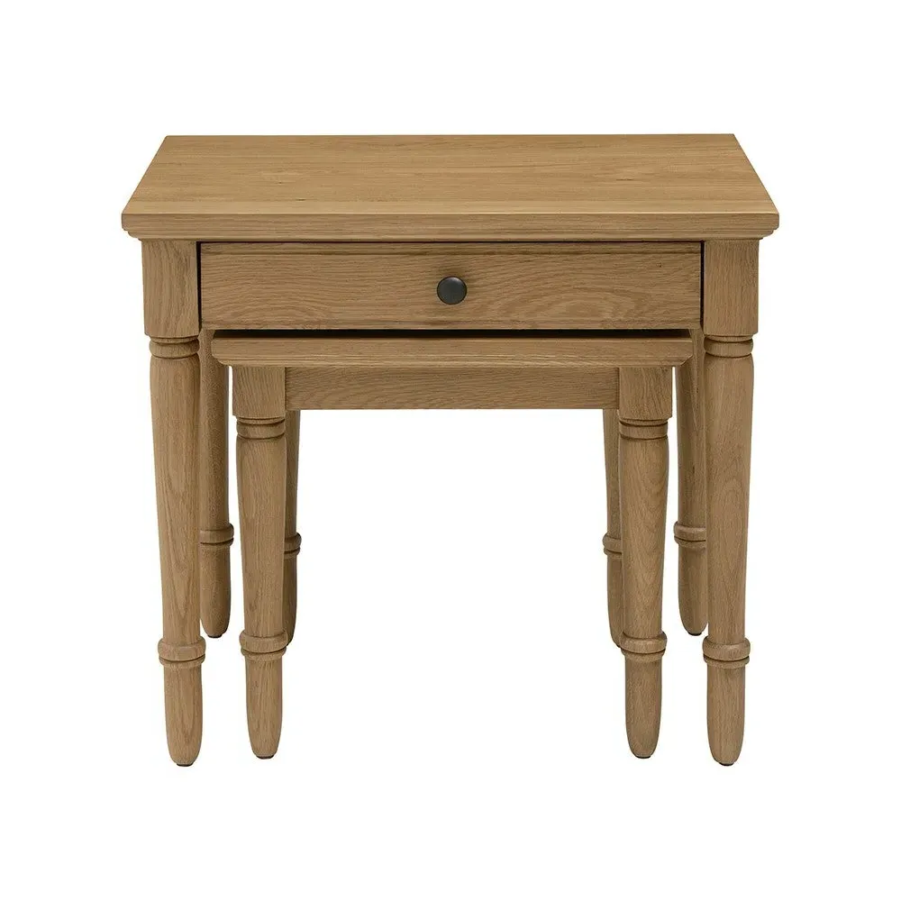 Elkstone Nest of Tables - Oak