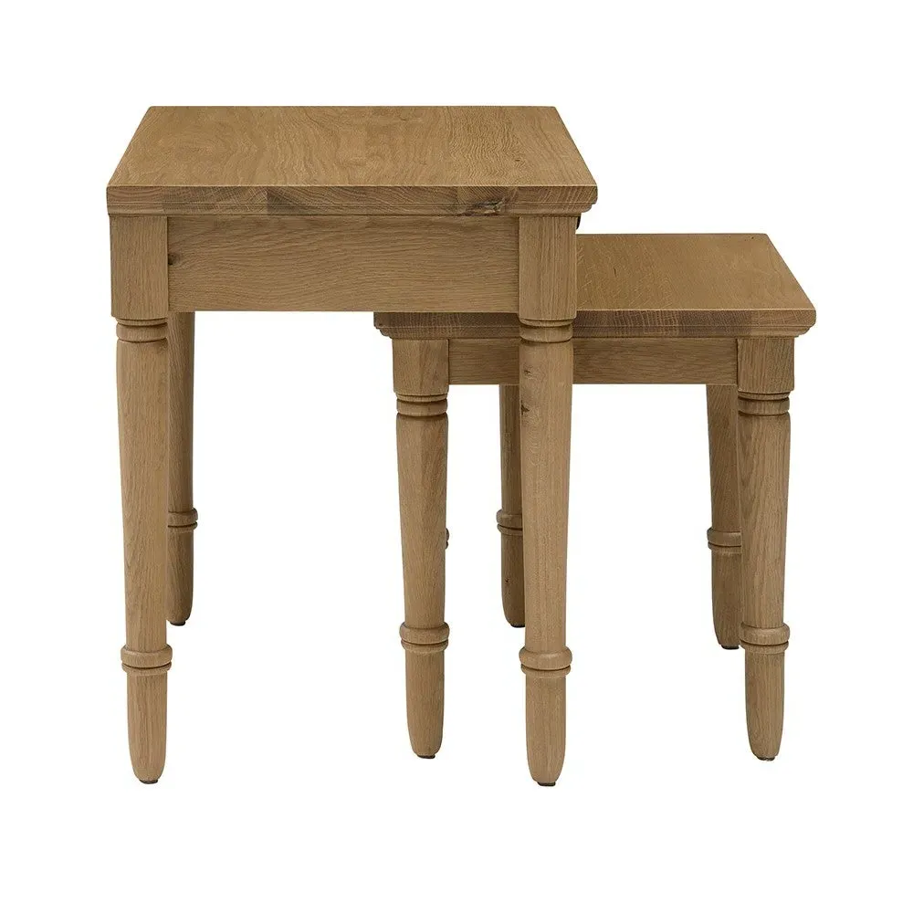 Elkstone Nest of Tables - Oak