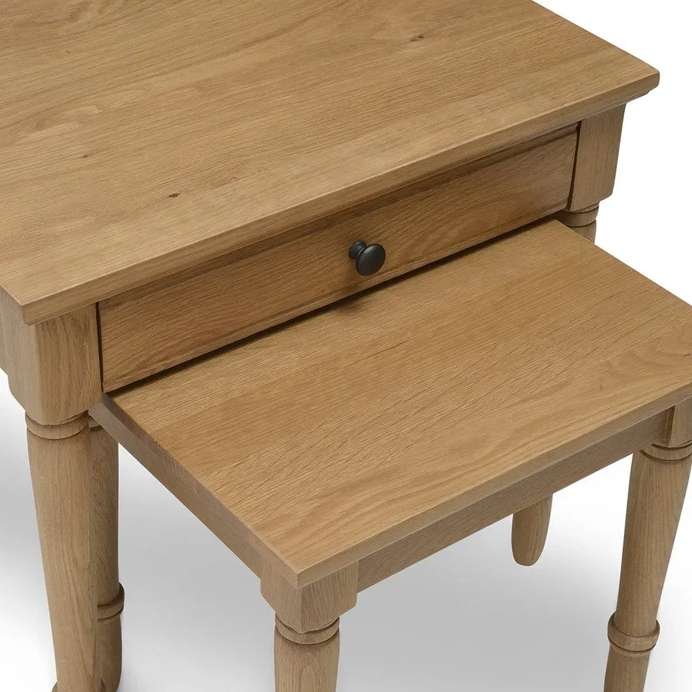 Elkstone Nest of Tables - Oak