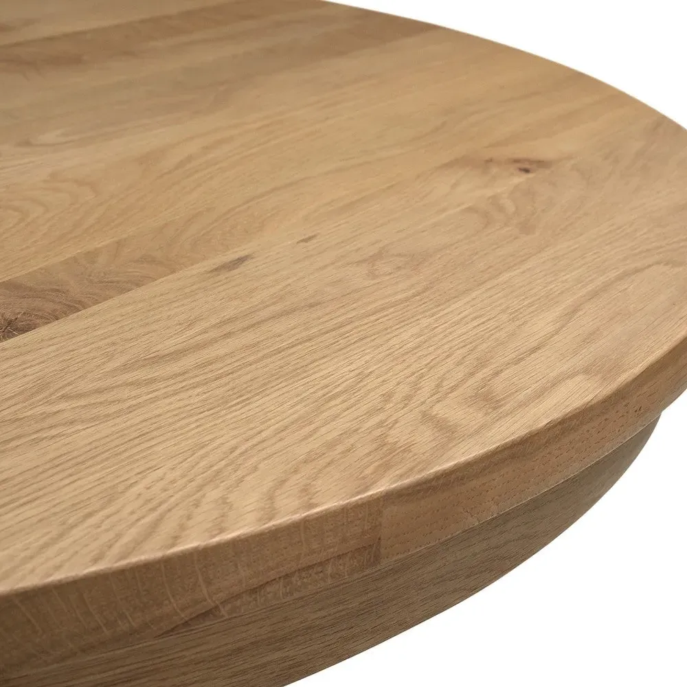 Elkstone Round Dining Table and 4 Chairs - Oak