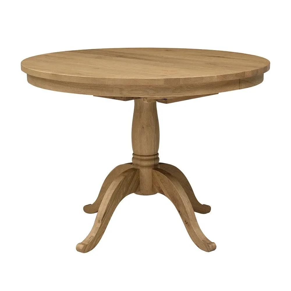 Elkstone Round Dining Table and 4 Chairs - Oak