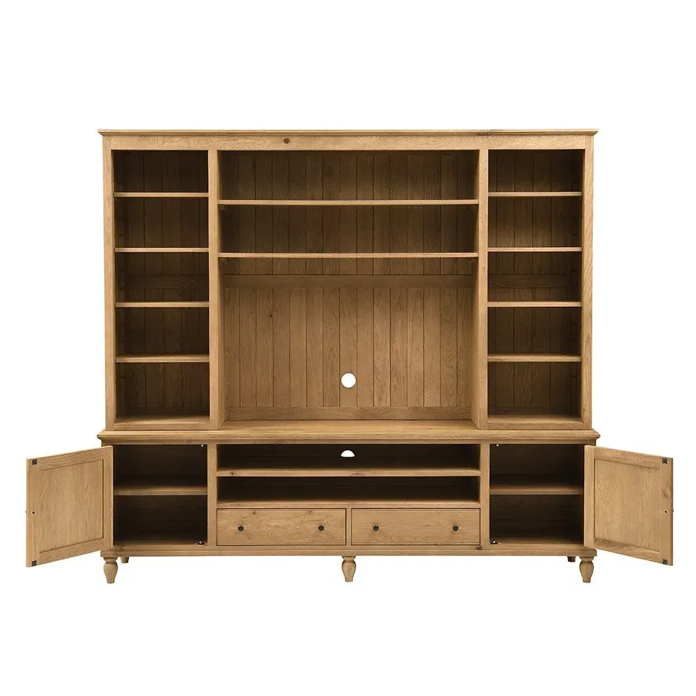Elkstone TV and Media Storage Unit - Oak