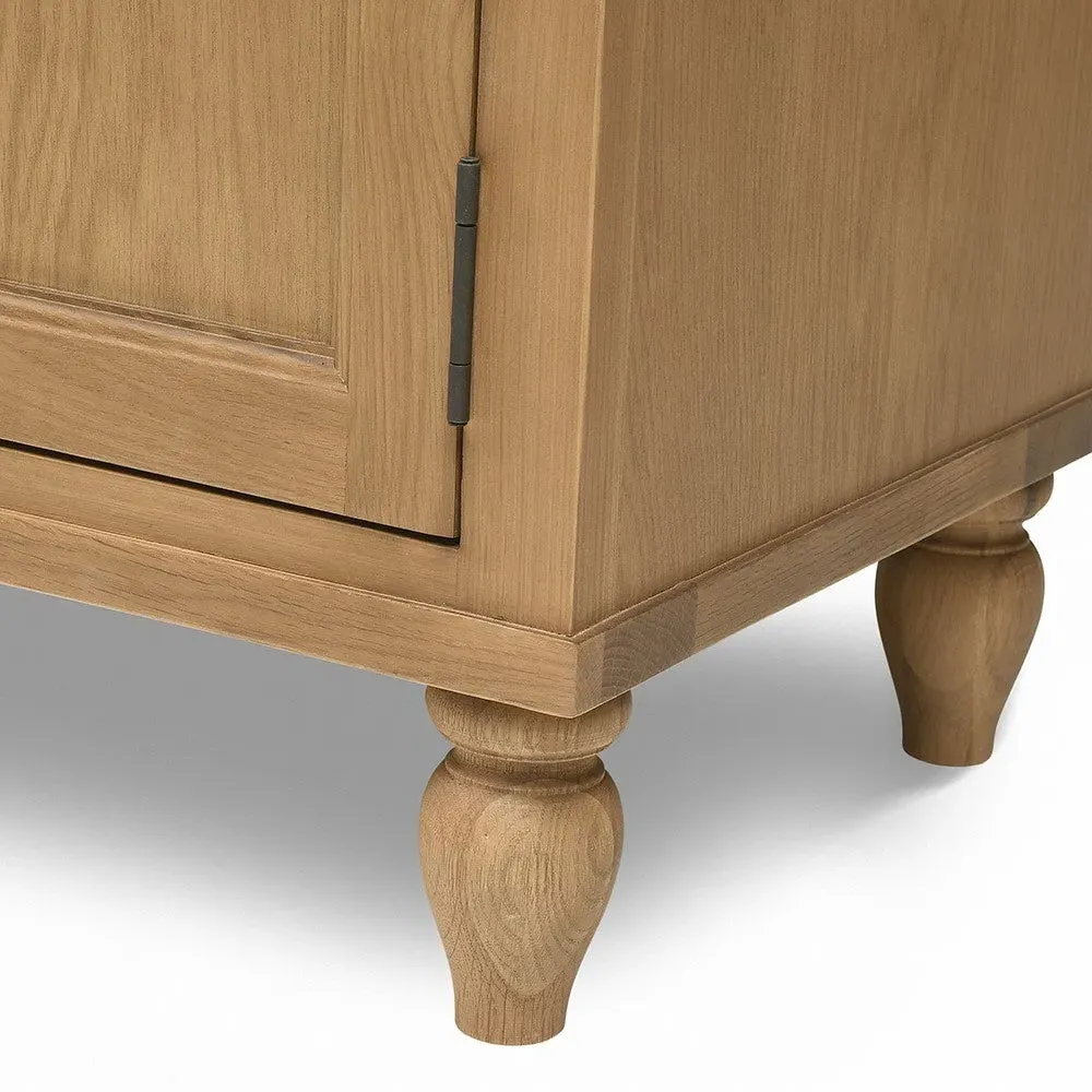 Elkstone XXL TV Stand with Storage - Oak