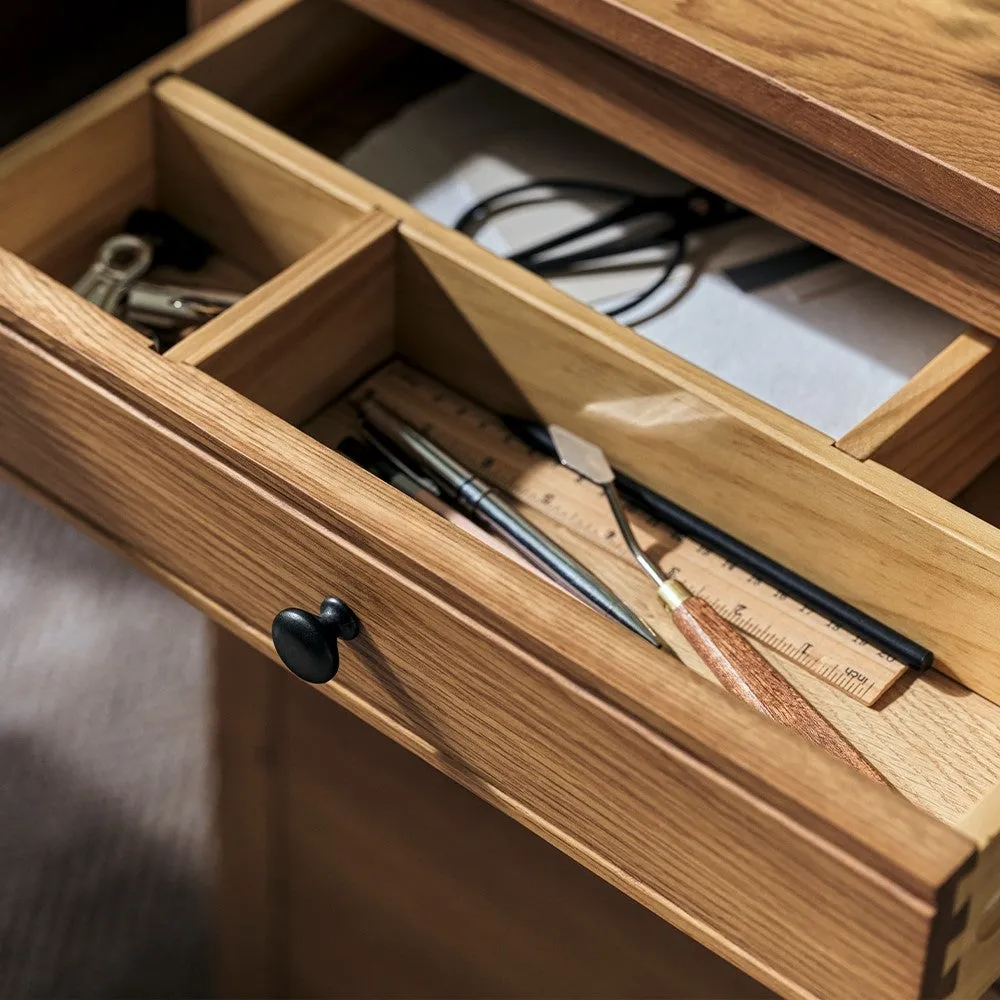 Executive Desk - Mellow Oak