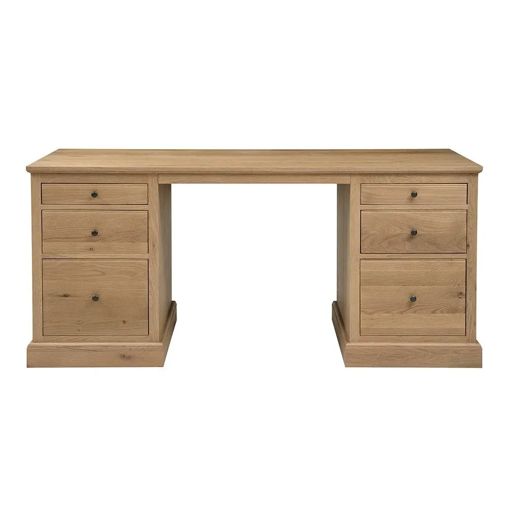 Executive Desk - Mellow Oak