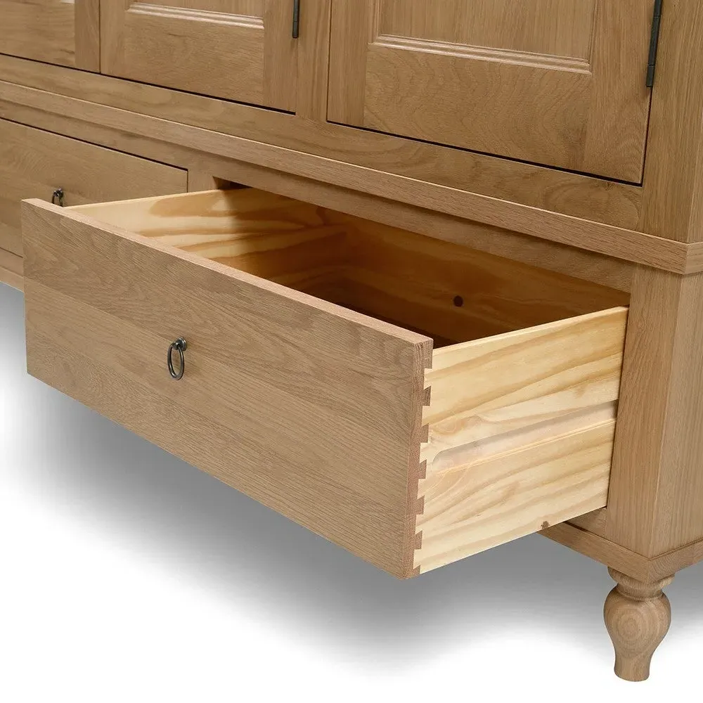 Triple Wardrobe - Oak