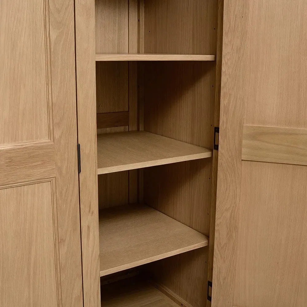Triple Wardrobe - Oak