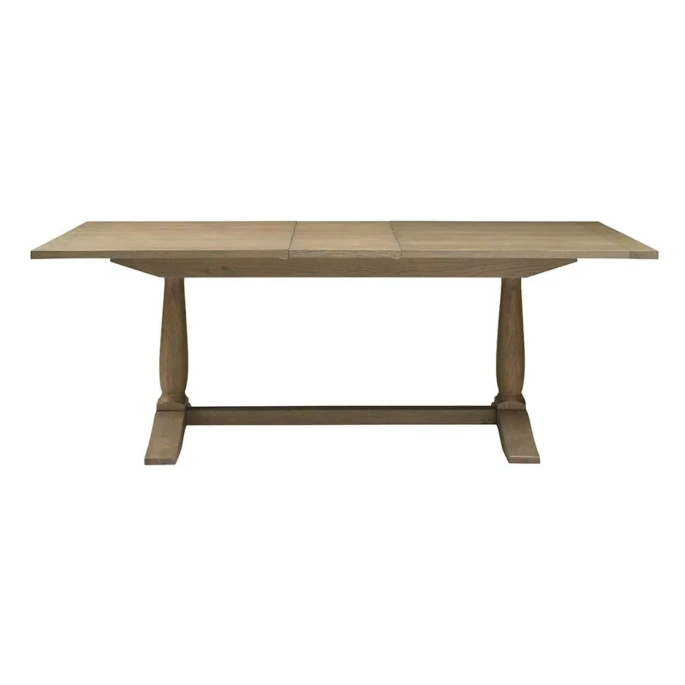 Elkstone 6-8 Seater Extending Dining Table - Smoked Oak