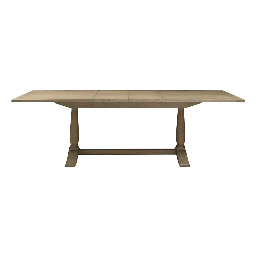 Elkstone 6-8 Seater Extending Dining Table - Smoked Oak