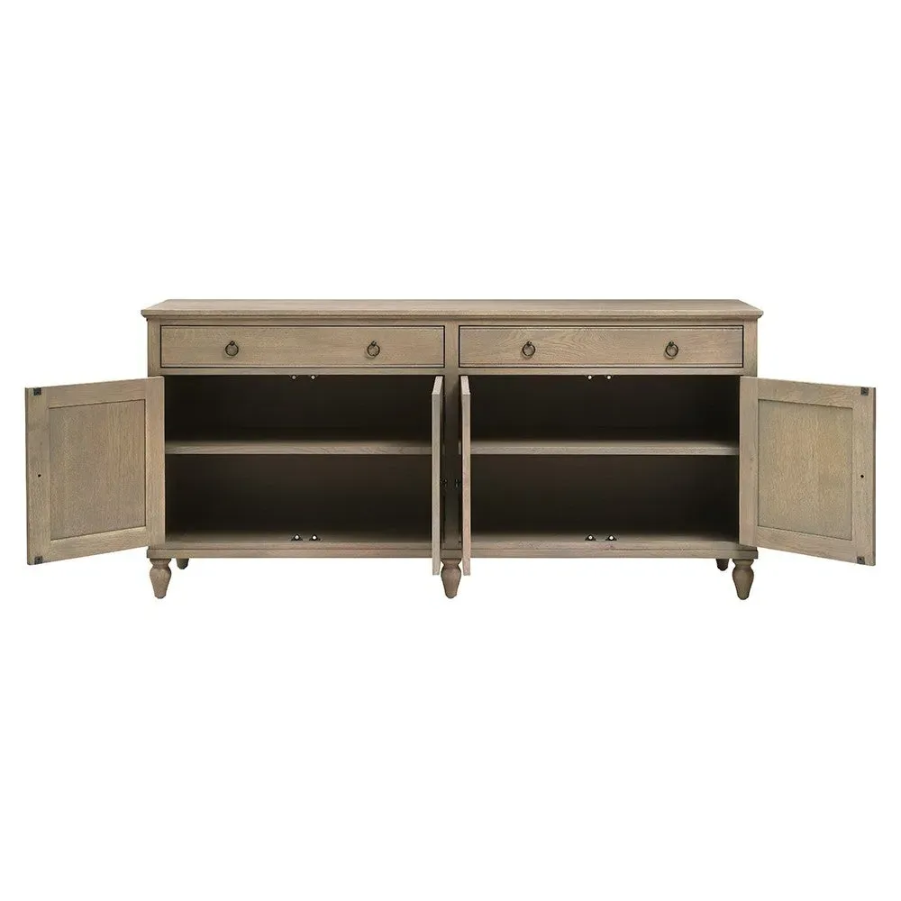 Elkstone Extra Large Sideboard - Smoked Oak