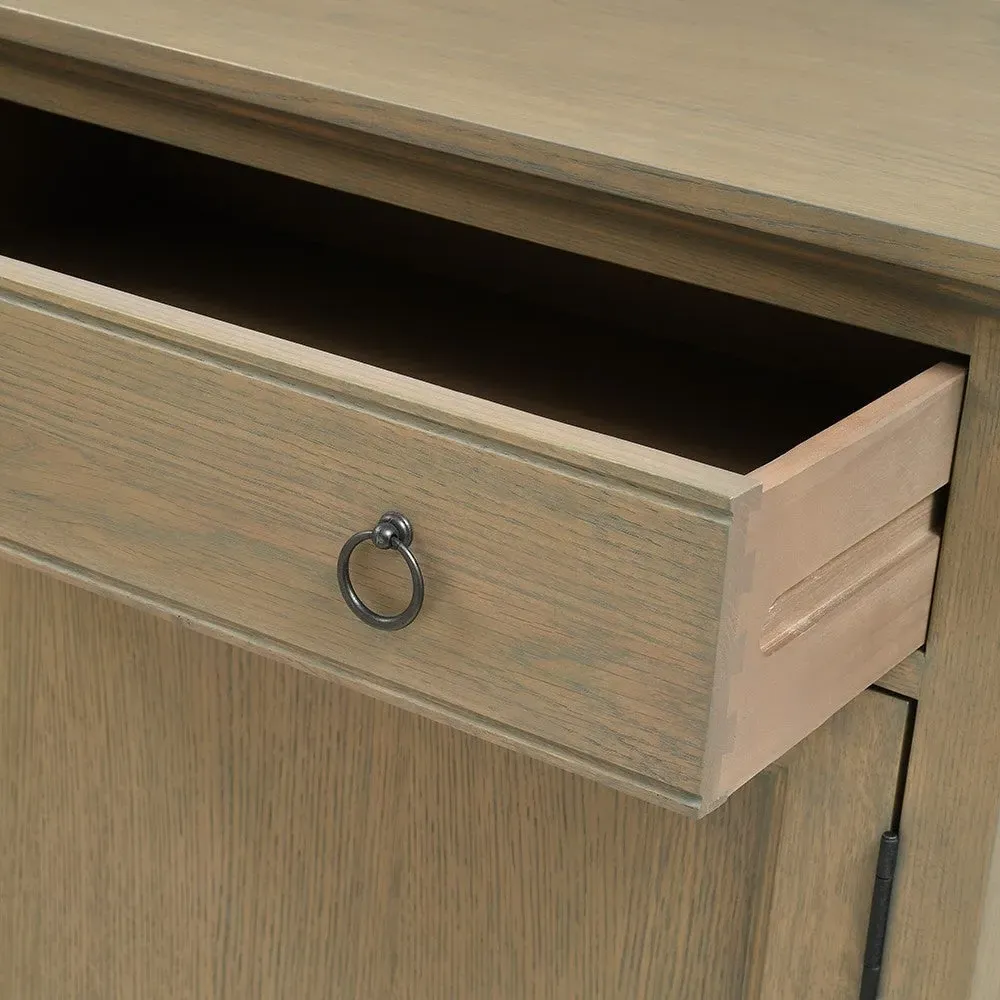 Elkstone Extra Large Sideboard - Smoked Oak