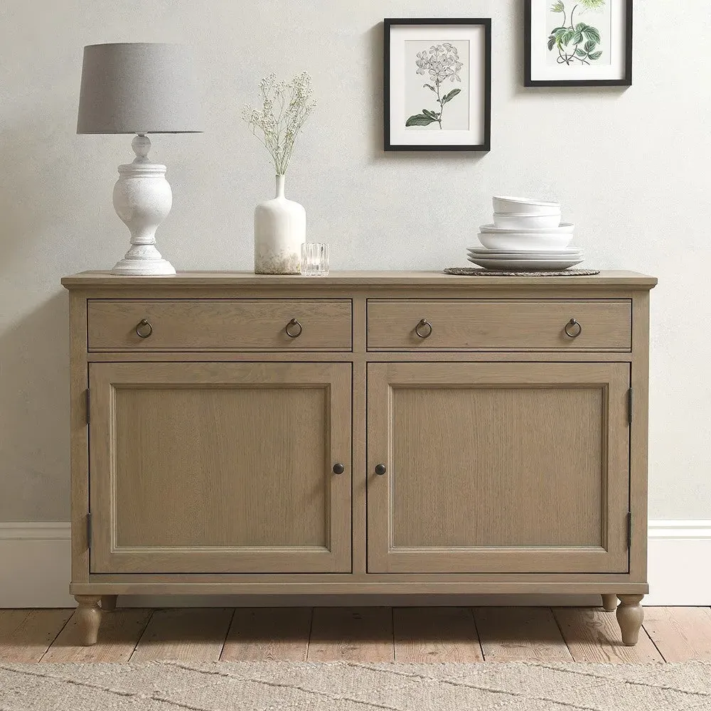 Elkstone Large Sideboard - Smoked Oak