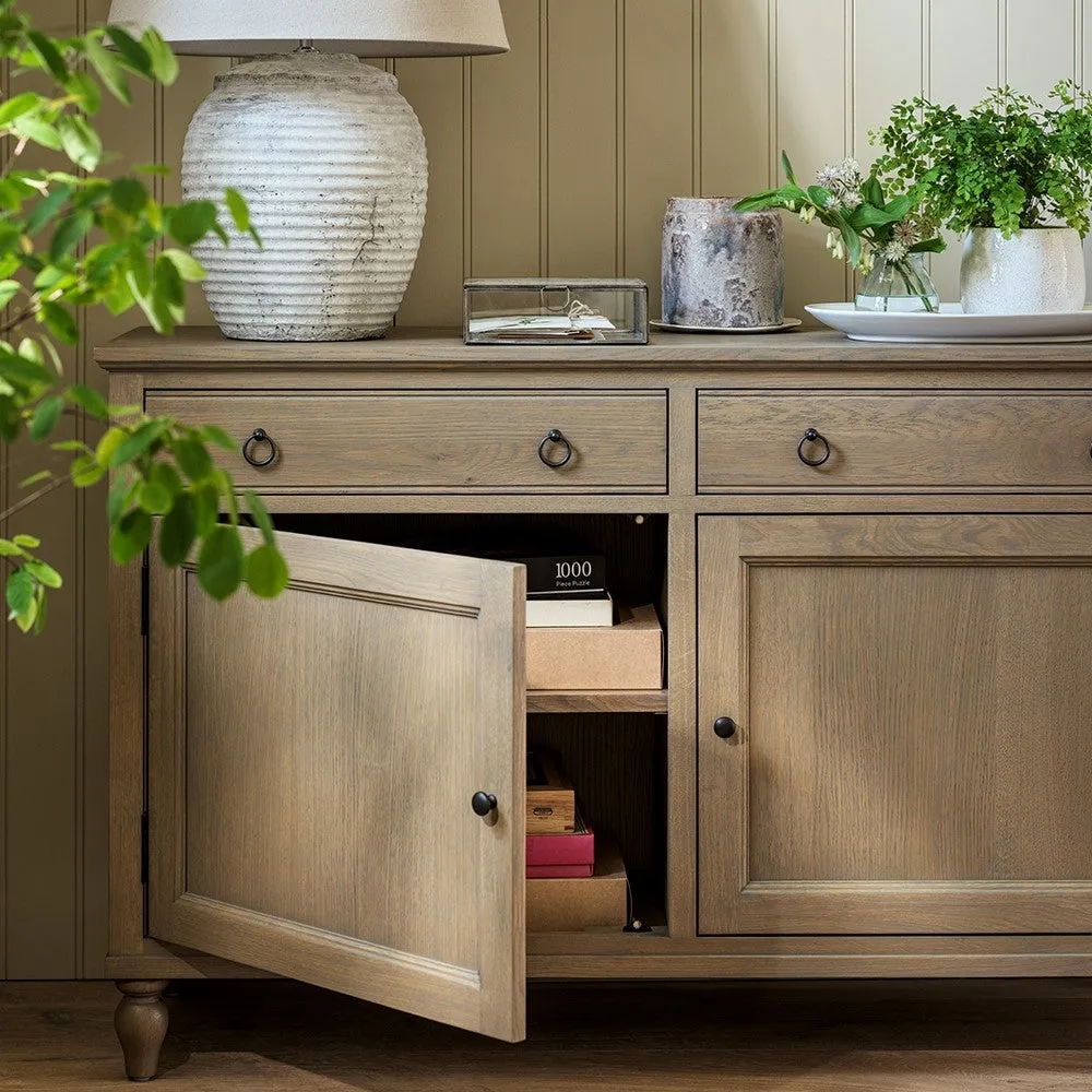 Elkstone Large Sideboard - Smoked Oak image