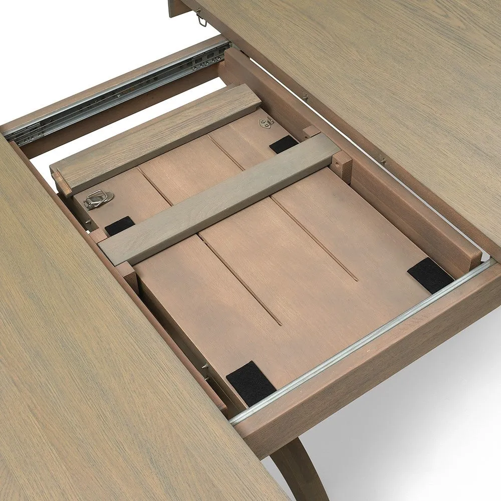 Elkstone Round Extending Dining Table - Smoked Oak