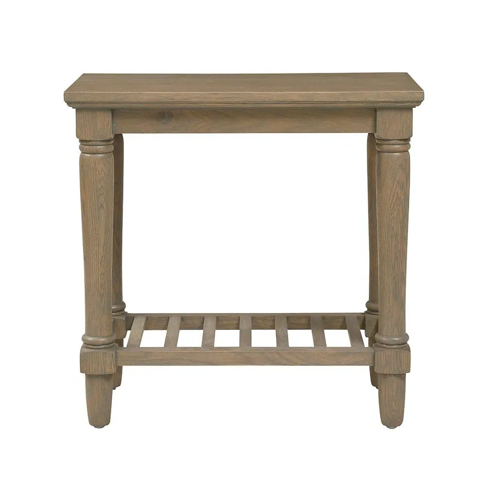 Elkstone Sofa Table - Smoked Oak