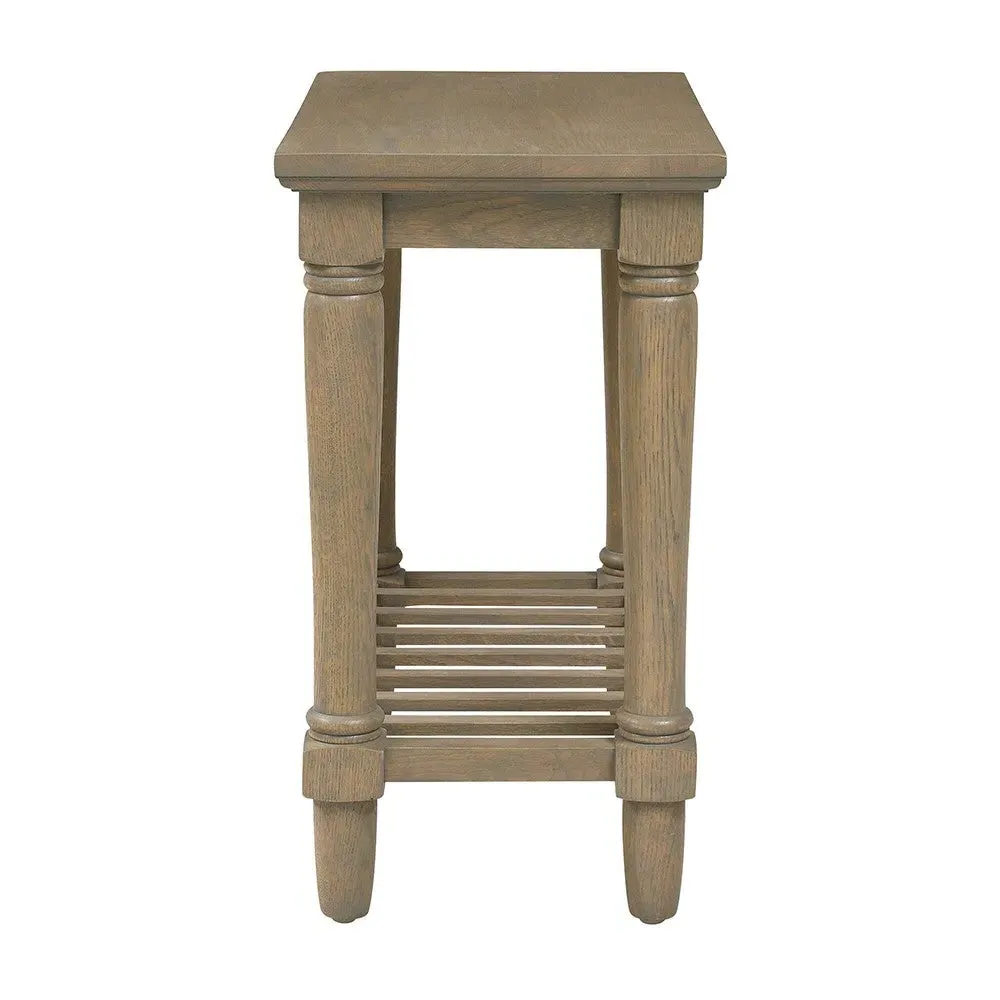 Elkstone Sofa Table - Smoked Oak