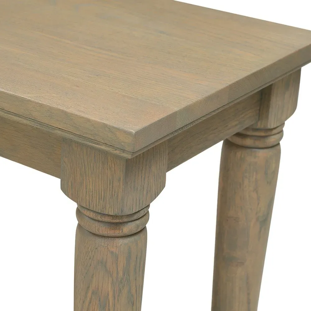 Elkstone Sofa Table - Smoked Oak