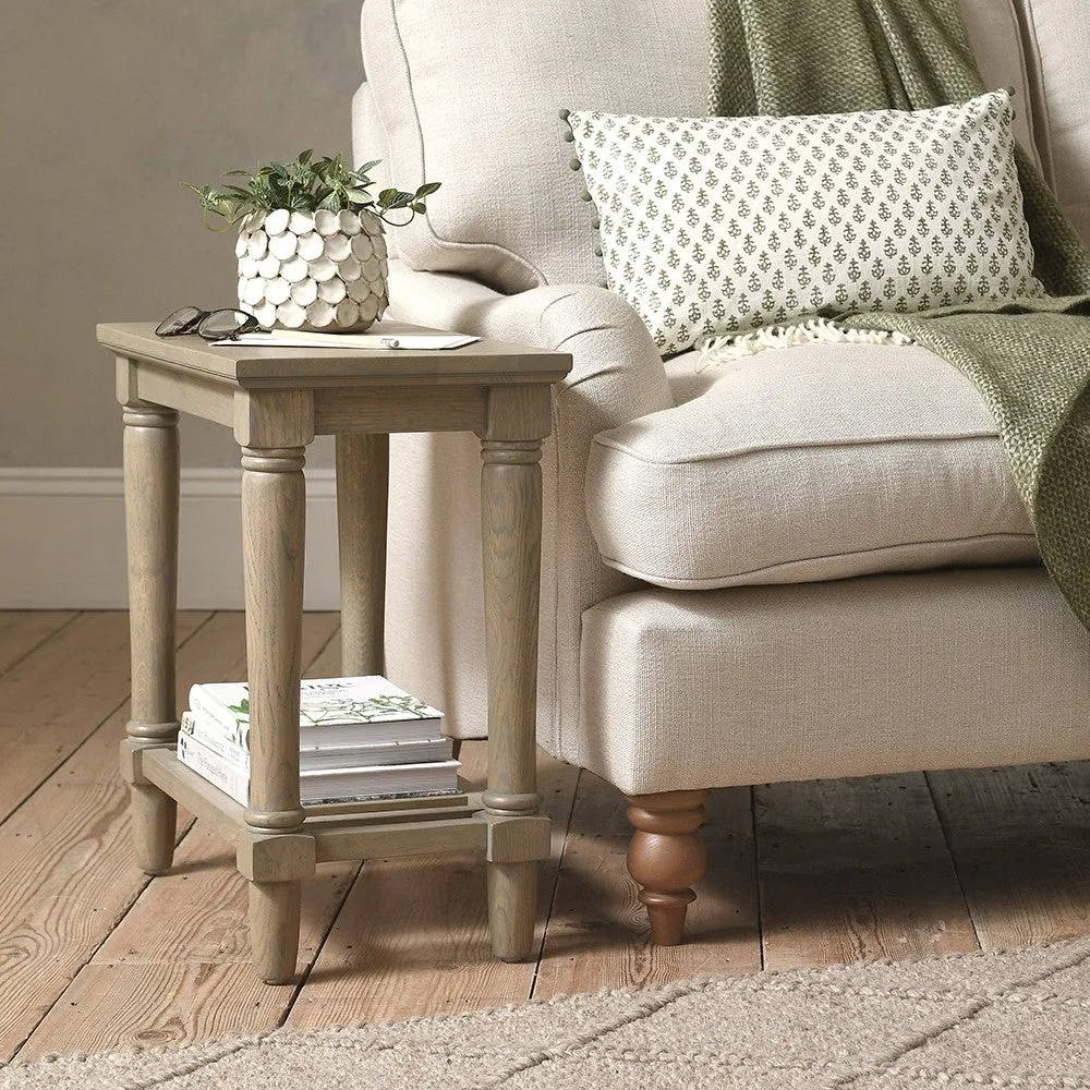 Elkstone Sofa Table - Smoked Oak