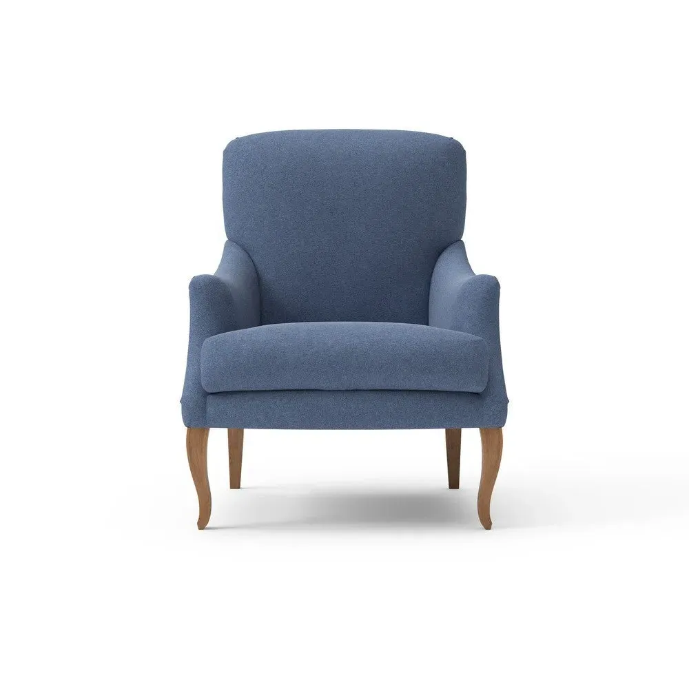 Armchair - Dark Blue, Chunky Cotton image