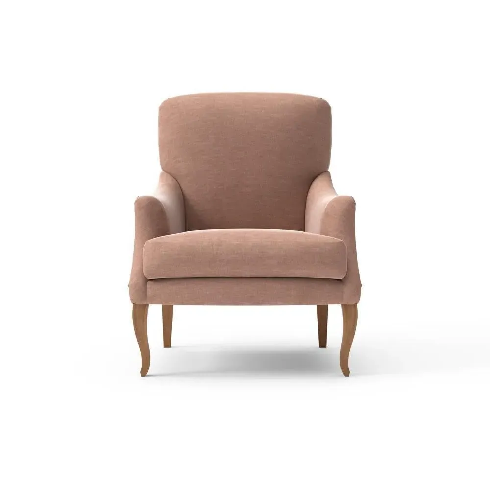 Armchair - Dusky Rose, Eco Chenille image